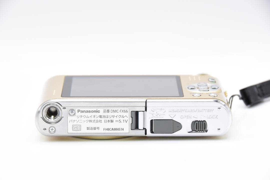 ■ 美品 ■ Panasonic LUMIX DMC-FX66 ゴールド