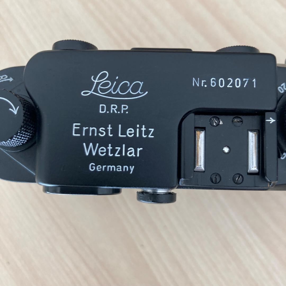 バルナックライカⅢf ブラックボディ　Leica Ⅲf