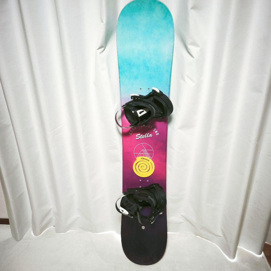 STELLA ステラ BOARDS スノーボード　ビンディング　付き