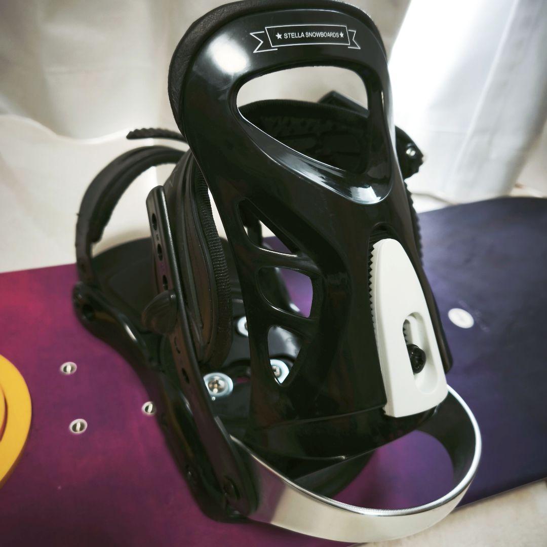 STELLA ステラ BOARDS スノーボード　ビンディング　付き