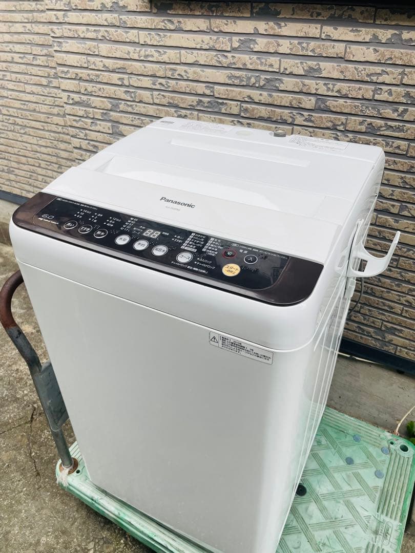 宮城県　Panasonic 洗濯機　6キロ