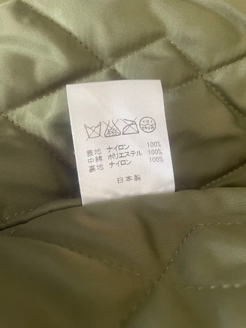 Ink インク リメイク ライナー ファー付きモッズコート S ミリタリー