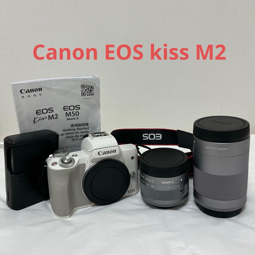 Canon eos kiss M2 カメラ 一眼レフ