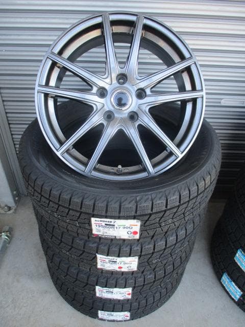 送料込☆新品ヨコハマスタッドレス 195/60R17☆60プリウス・現行プリウス