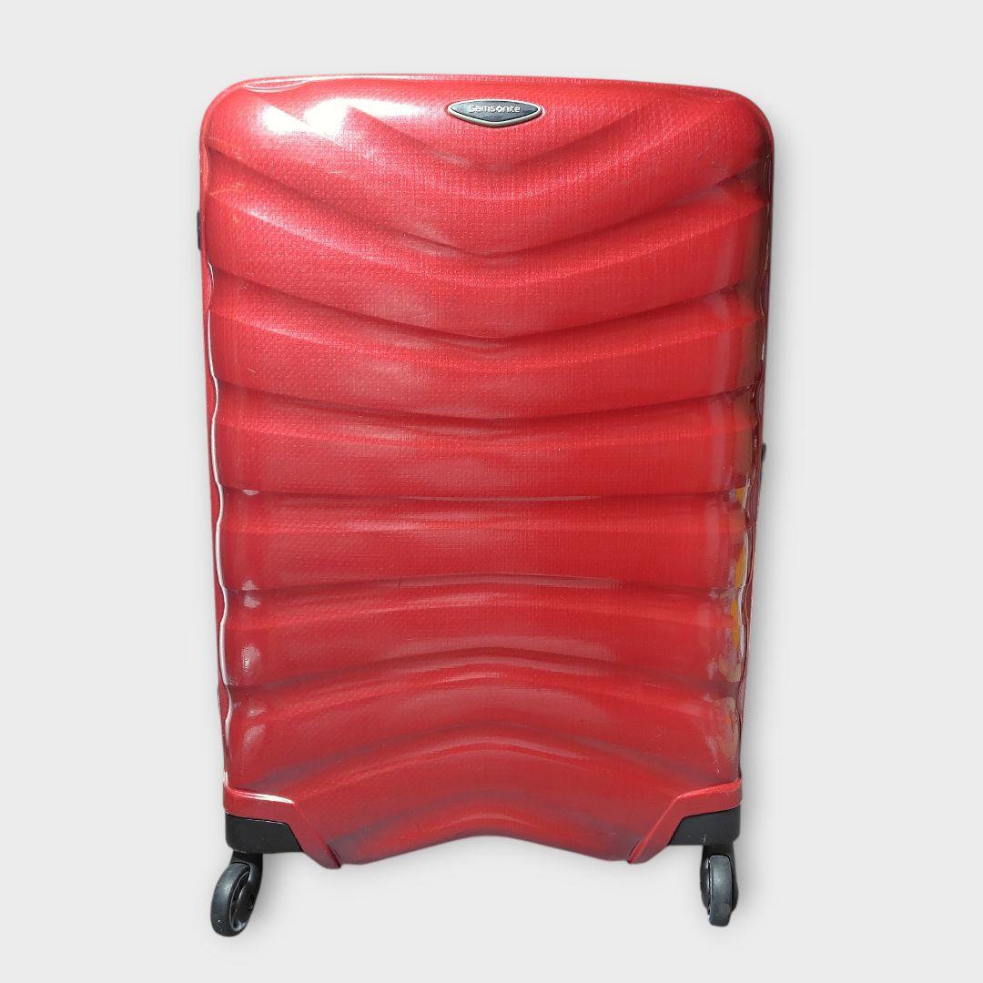 サムソナイト ヨーロッパ製 キャリーケース スーツケース レッド 94L