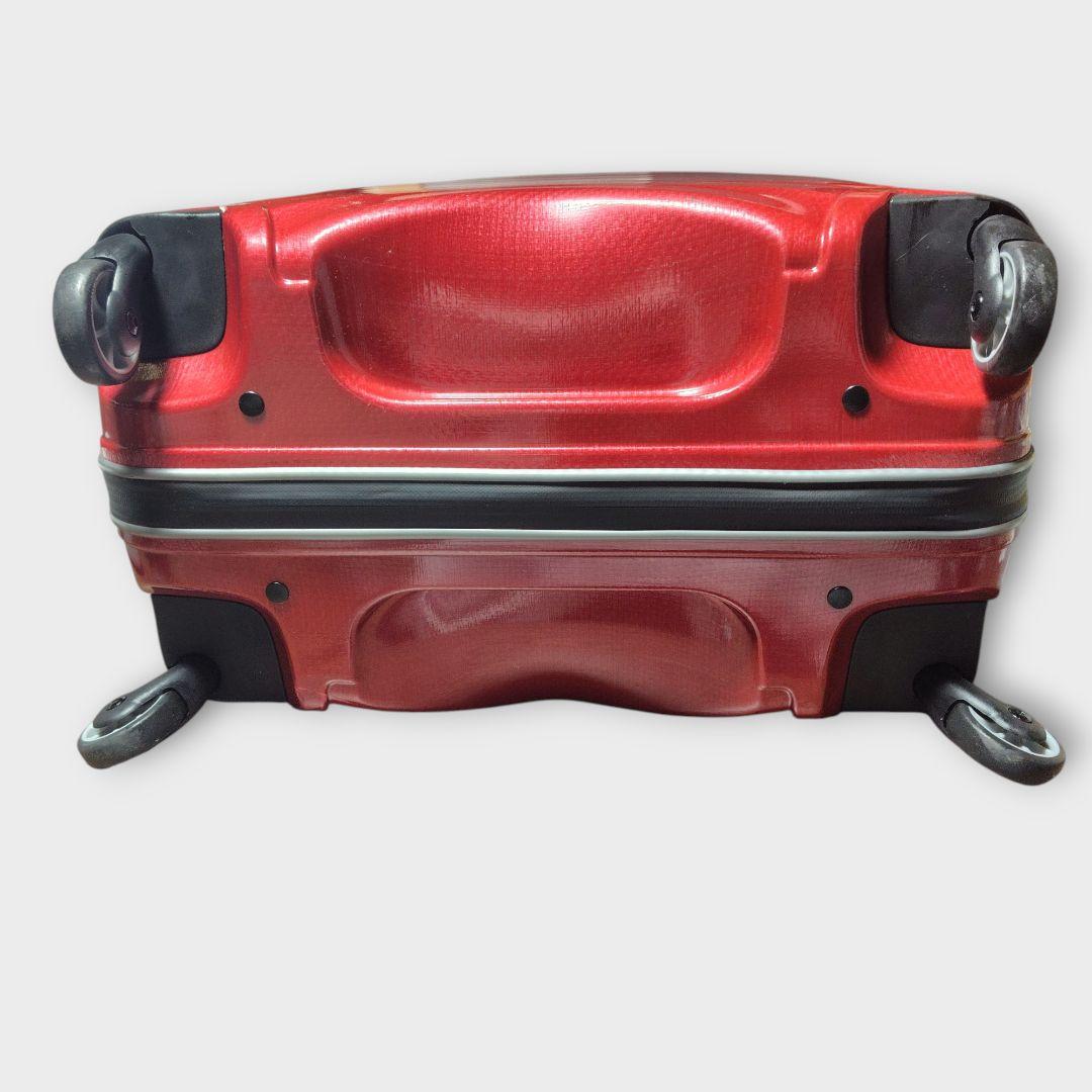 サムソナイト ヨーロッパ製 キャリーケース スーツケース レッド 94L
