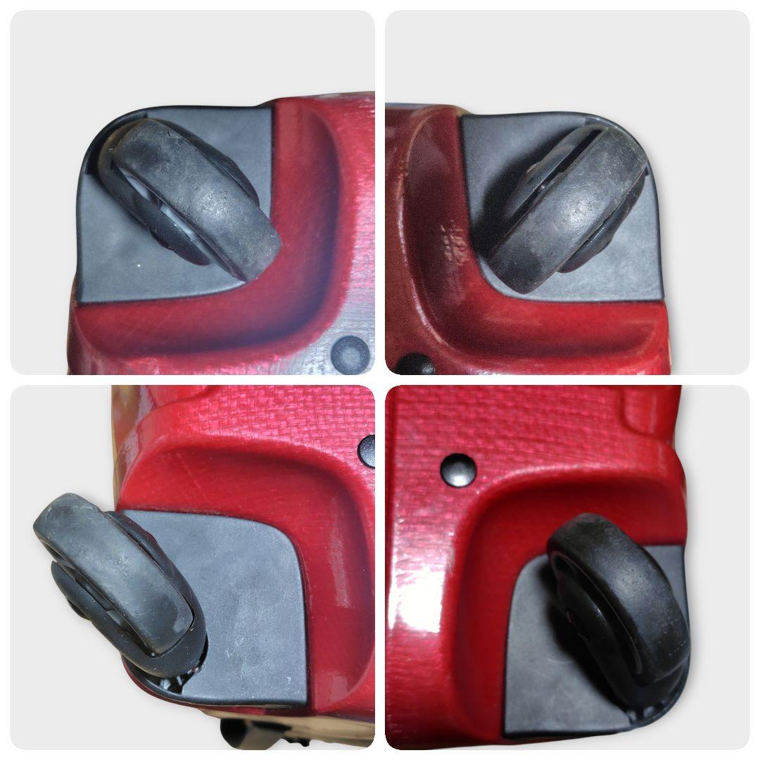 サムソナイト ヨーロッパ製 キャリーケース スーツケース レッド 94L