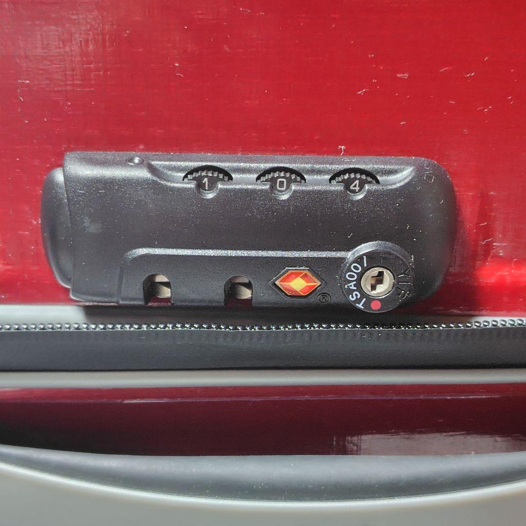 サムソナイト ヨーロッパ製 キャリーケース スーツケース レッド 94L