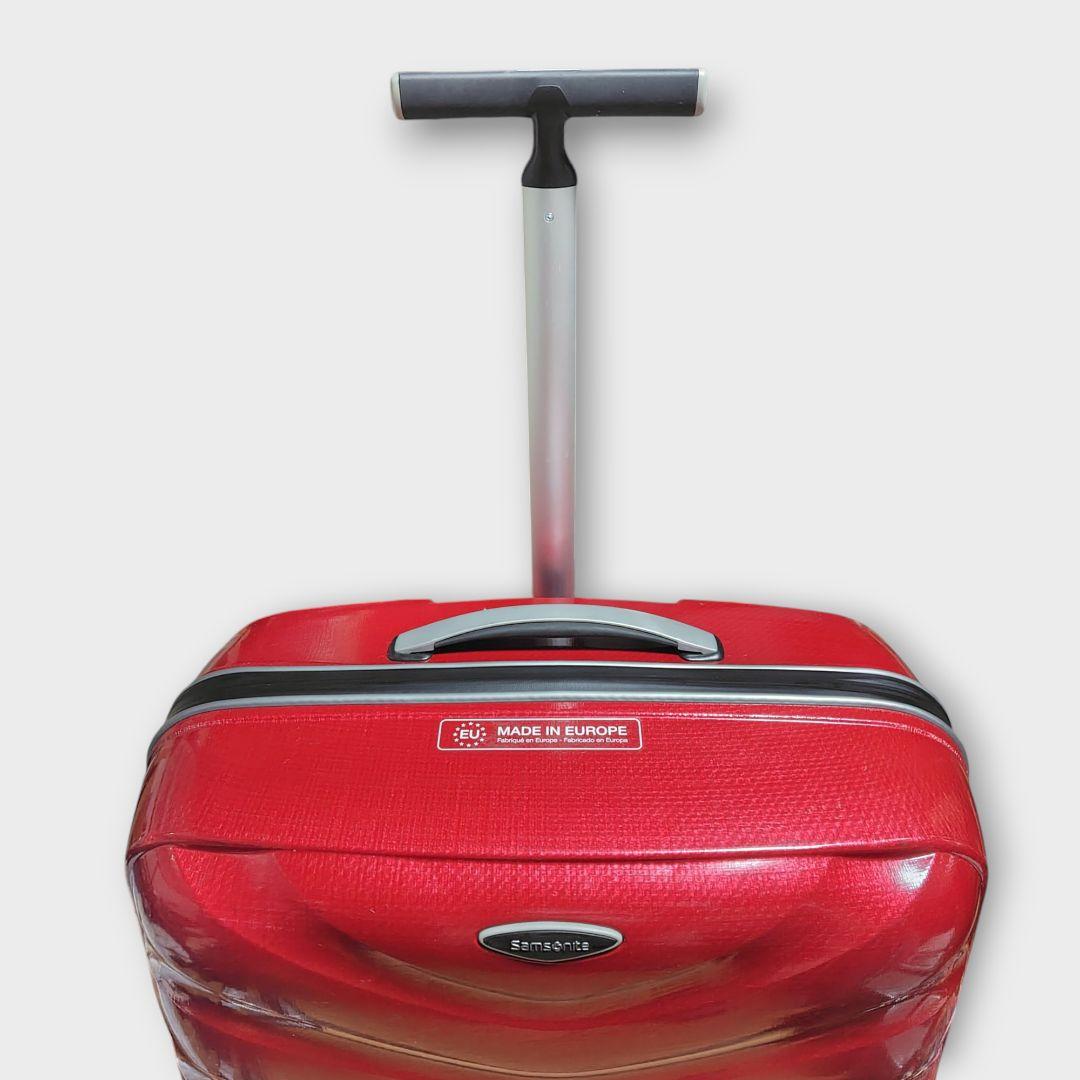 サムソナイト ヨーロッパ製 キャリーケース スーツケース レッド 94L