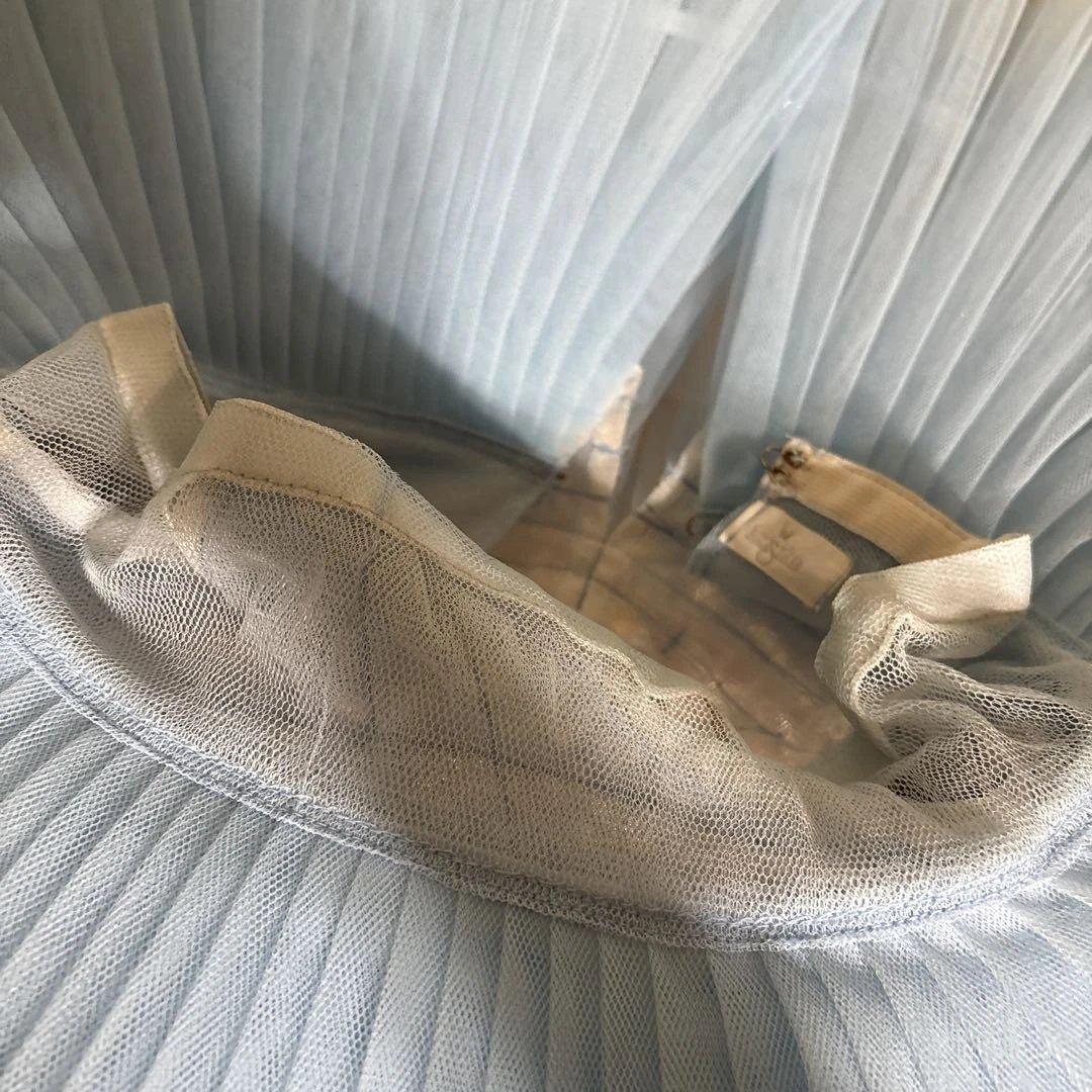 グリシコ 水色 チュチュボン　バレエスカート