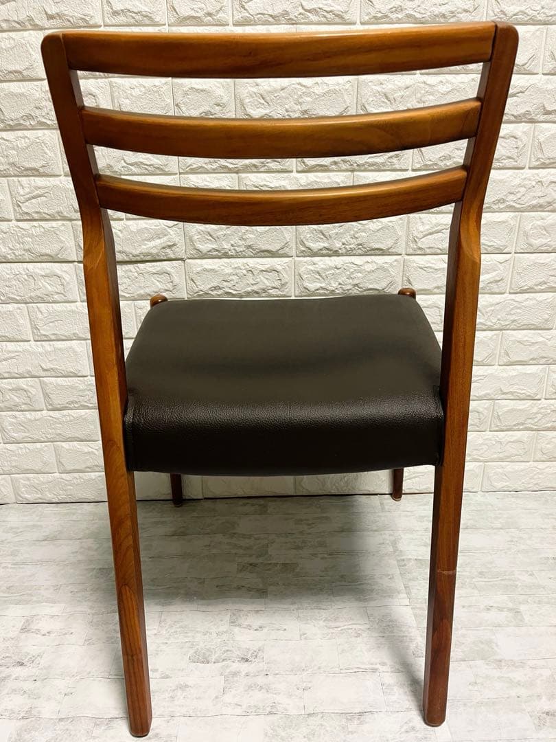 筑波産商　ダイニングチェア　2脚　椅子カバー付き