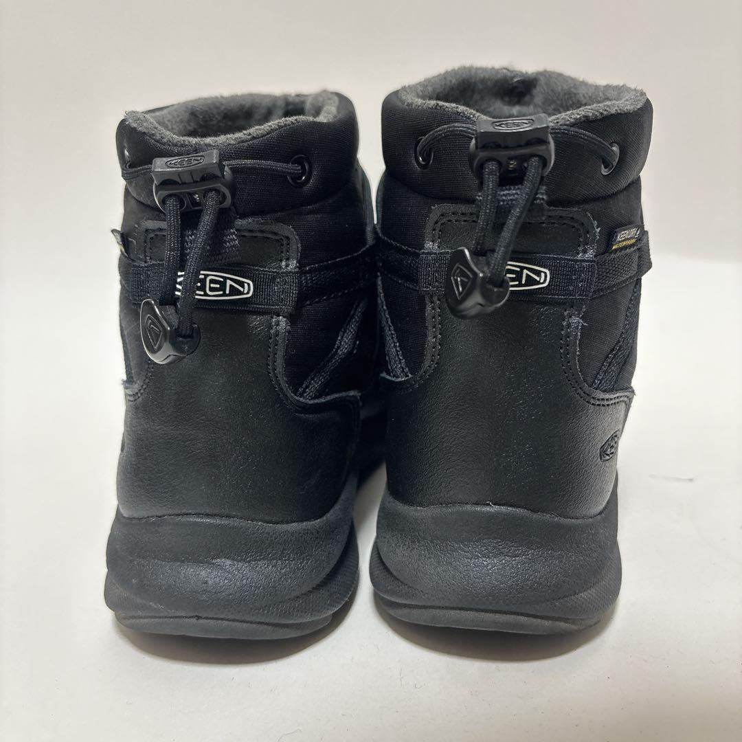 【極美品】KEEN ユニーク スニーク チャッカ 2 WP 防水 24.5cm黒