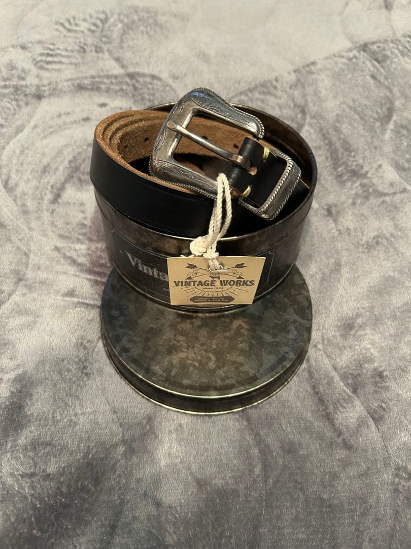 ほぼ未使用　vintage works DH5744 ウエスタンベルト