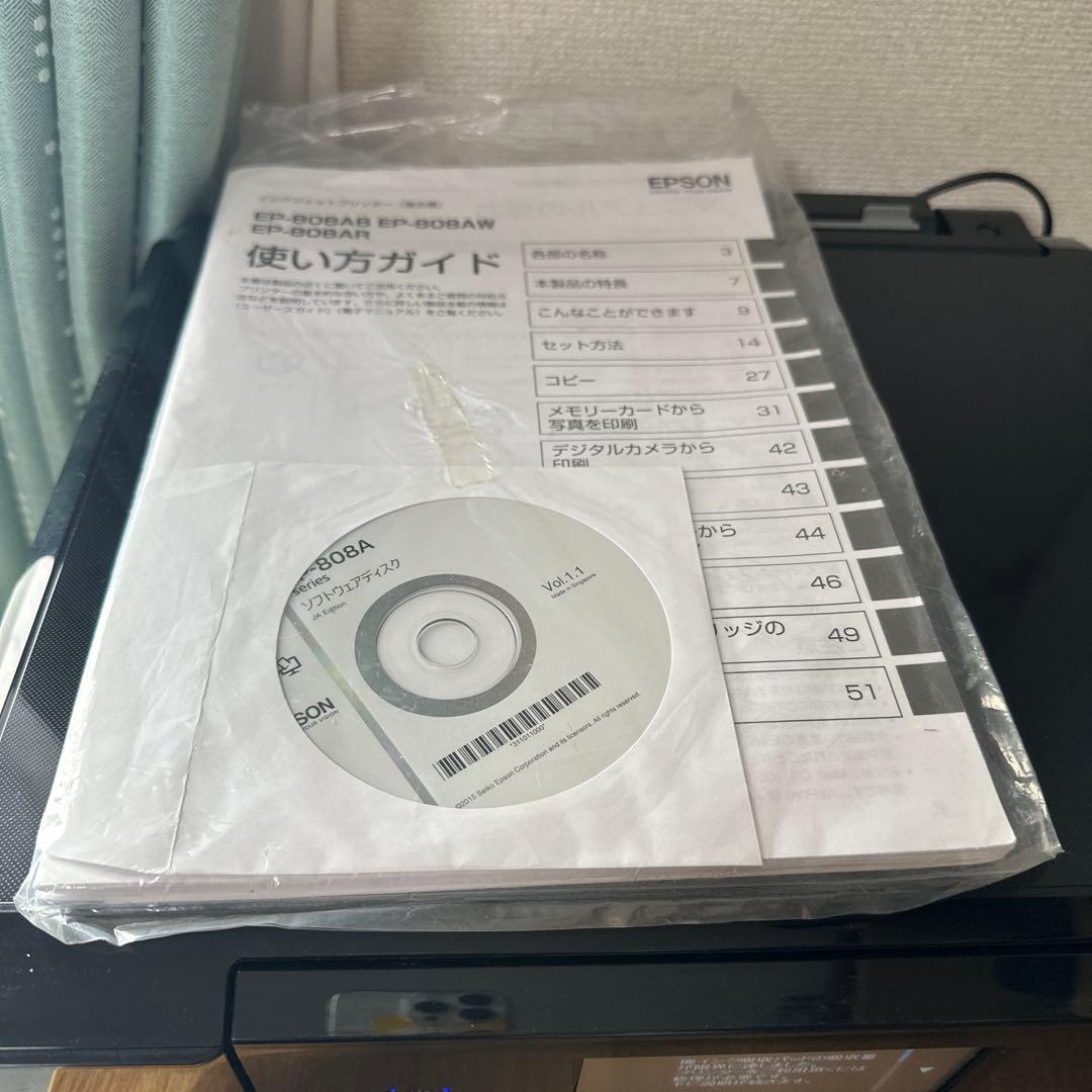 エプソン プリンター EP-808AB ジャンク