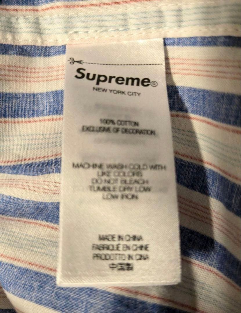 トップス 24ss Supreme Loose Fit Multi Stripe S