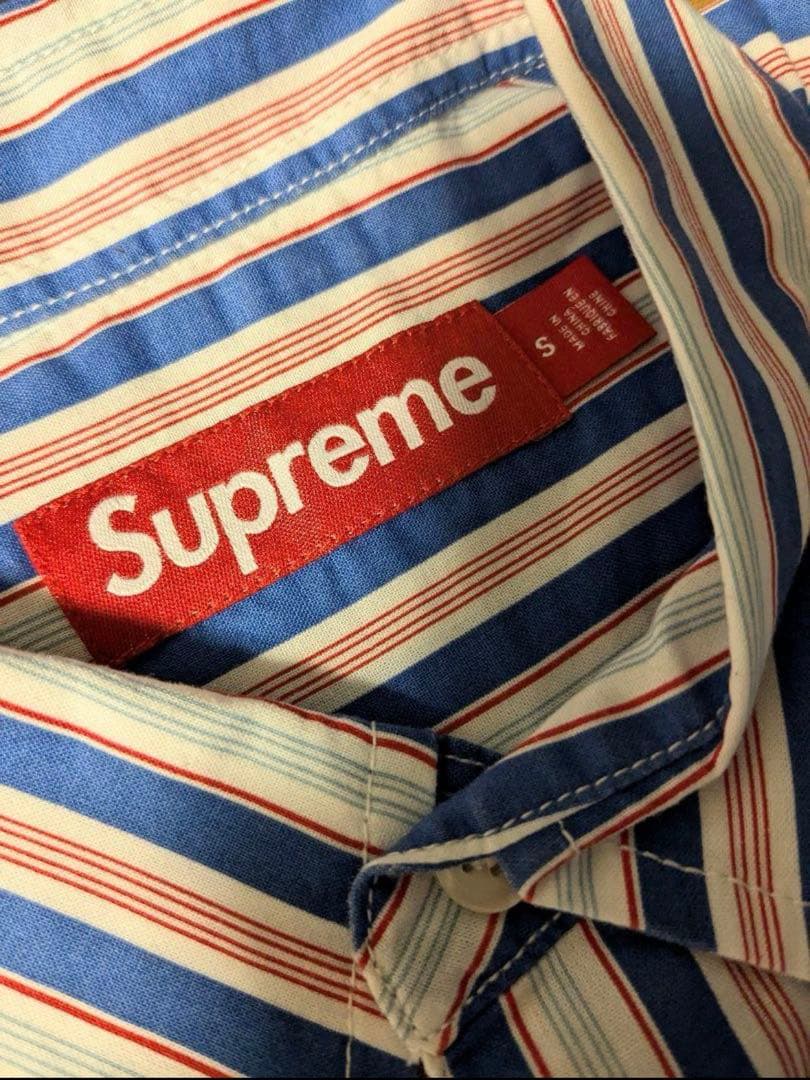 トップス 24ss Supreme Loose Fit Multi Stripe S