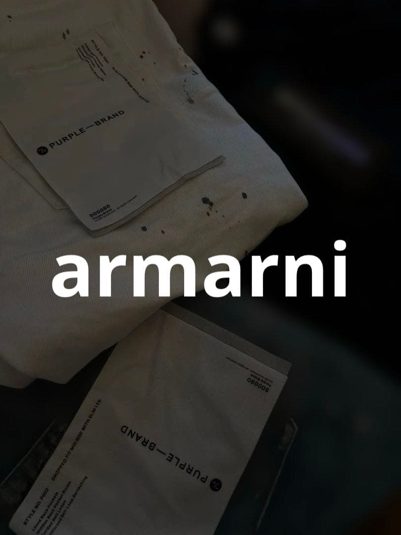 ヒロさん用アルマーニ