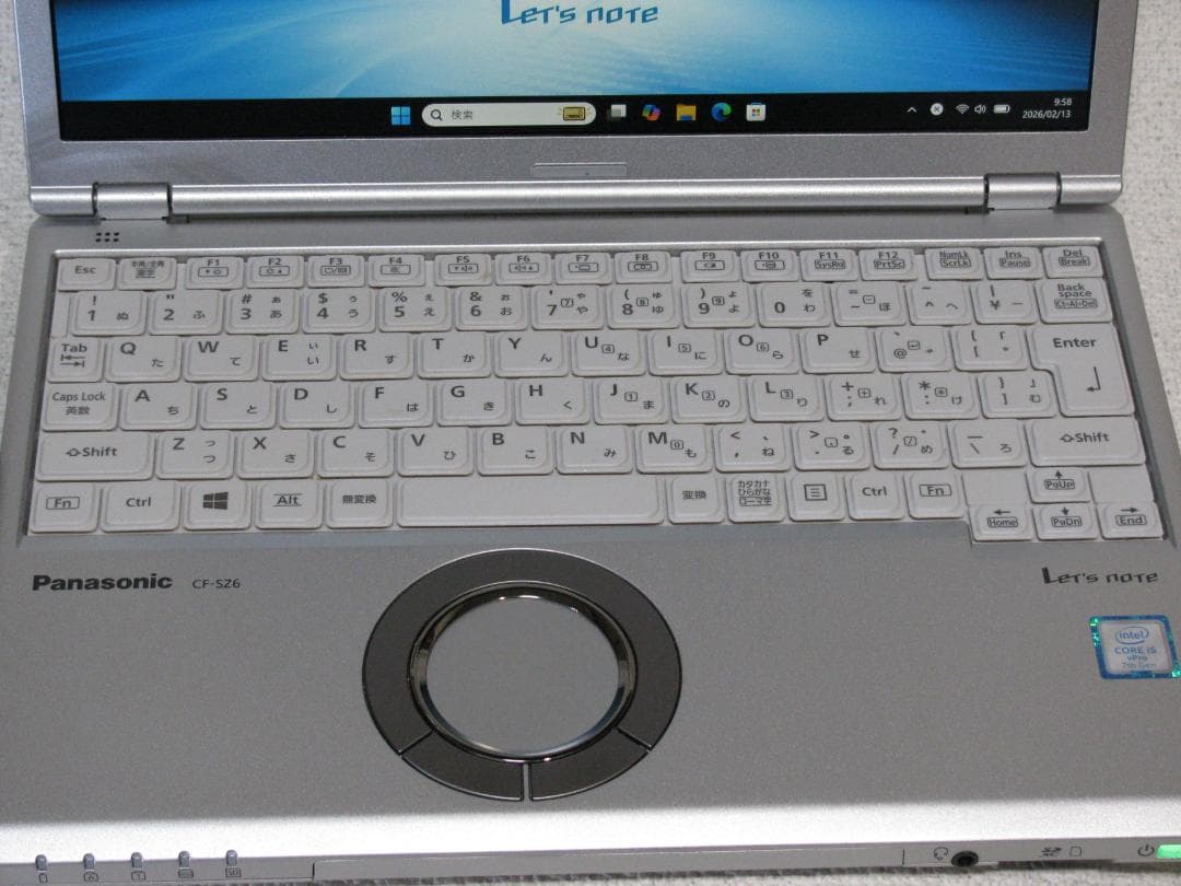 5247レッツノートCF-SZ6 i5 8G 512GB win11 オフィス