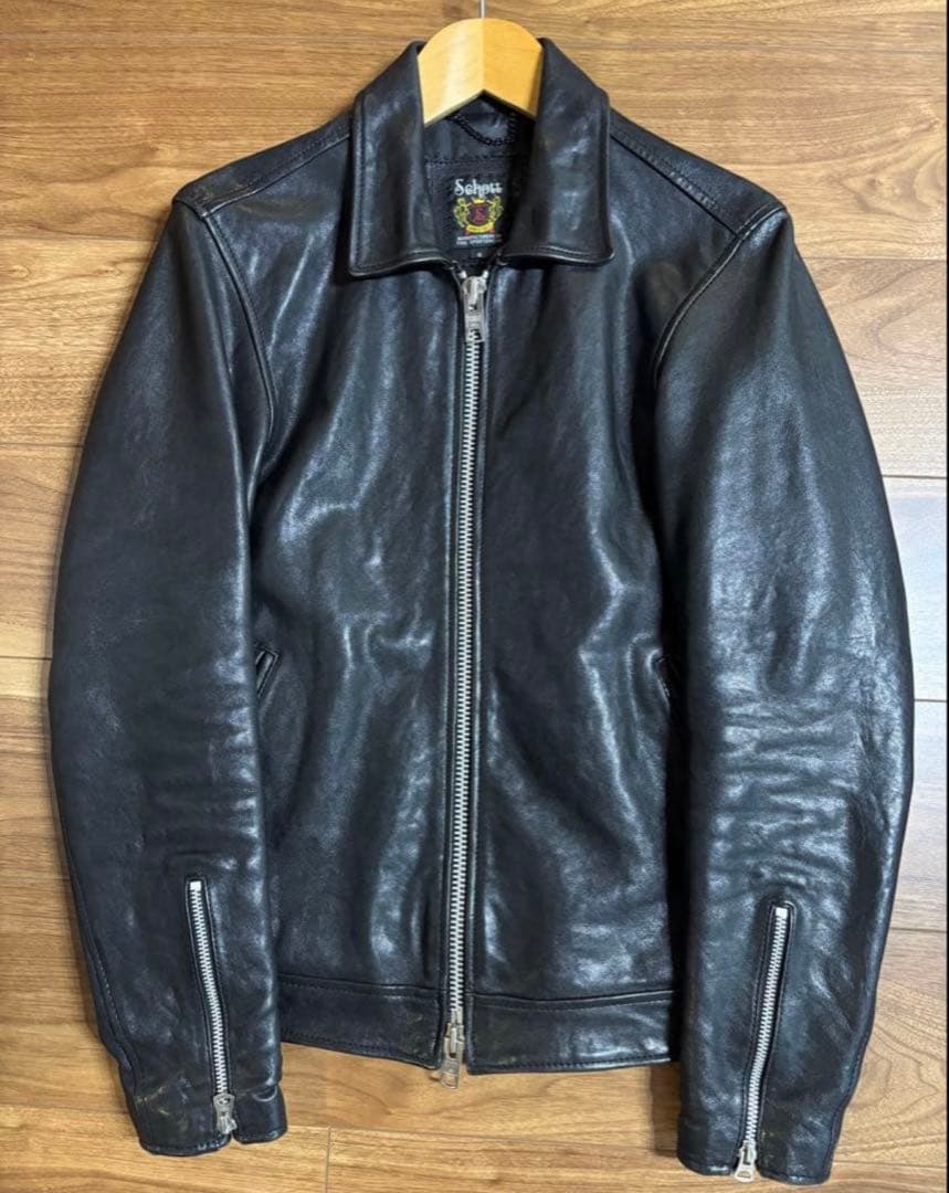 引っ越し資金かき集め中　Schott シングルブレストライダース