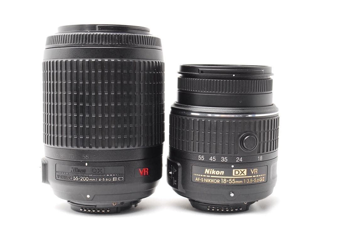 Nikon D5500♥️望遠＋標準レンズ付♪撮影の幅広がる豪華セット✨️