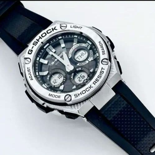 極美品G-SHOCK GST-W110 G-STEEL 電波ソーラ