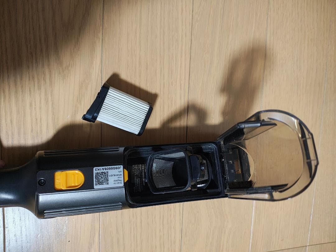 シャーク★ハンディクリーナー★WV416JGY★バッテリー新品と大差なし★3