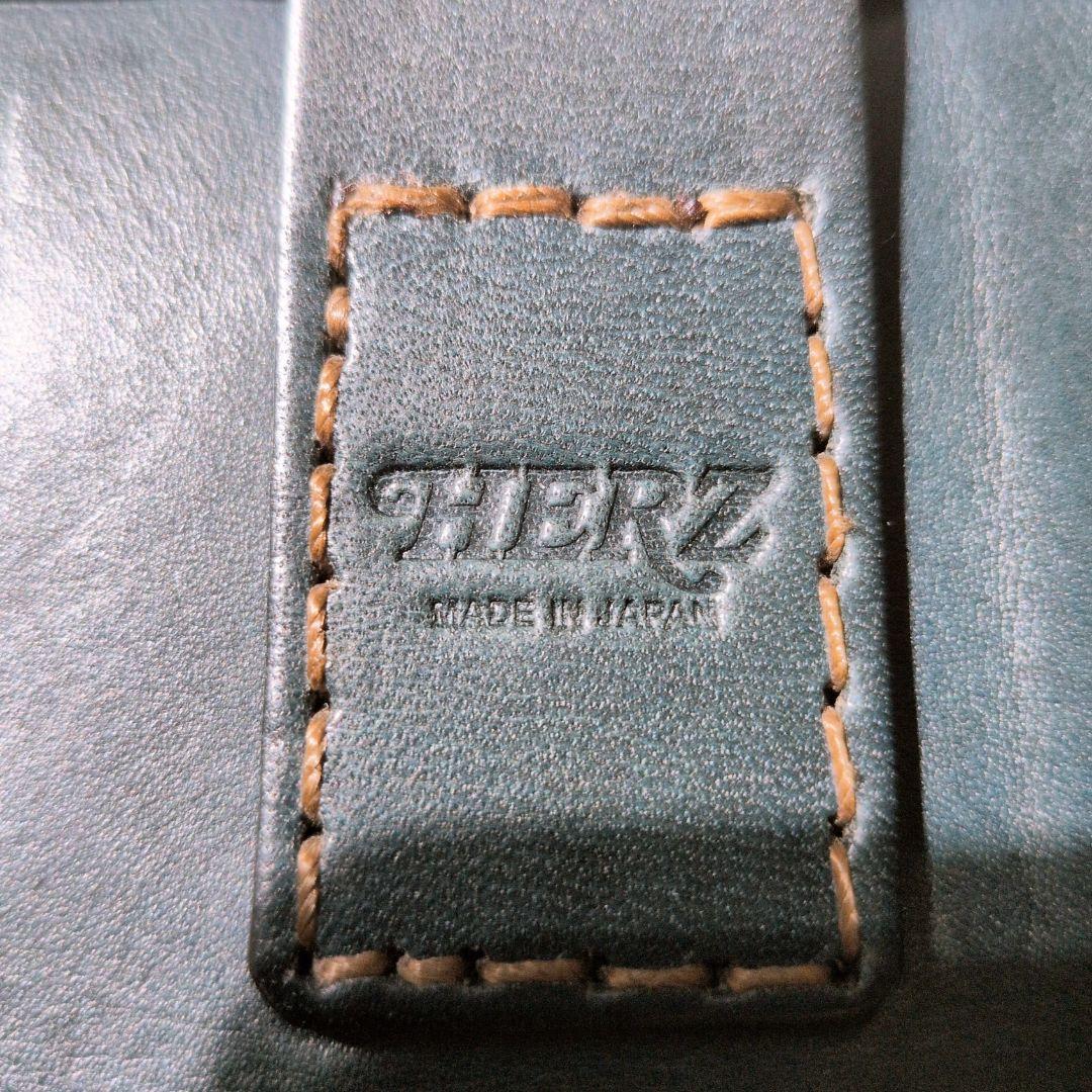 【幻の逸品 美品】ヘルツ　T-146　横型2WAYトートバッグ　ツートン　大容量