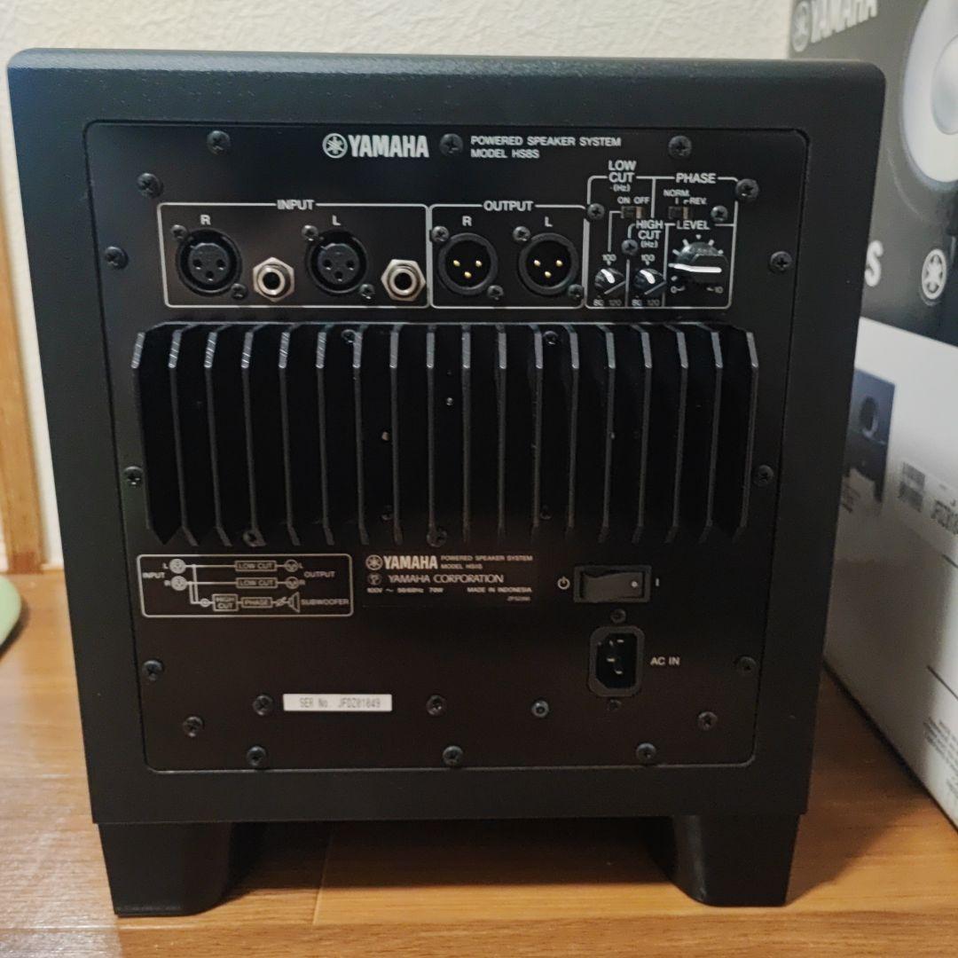 YAMAHA HS8S パワードサブウーファー