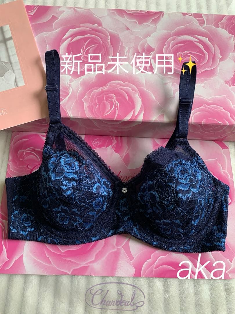 シャンデールサファイアブルーC85ブラジャー新品未使用