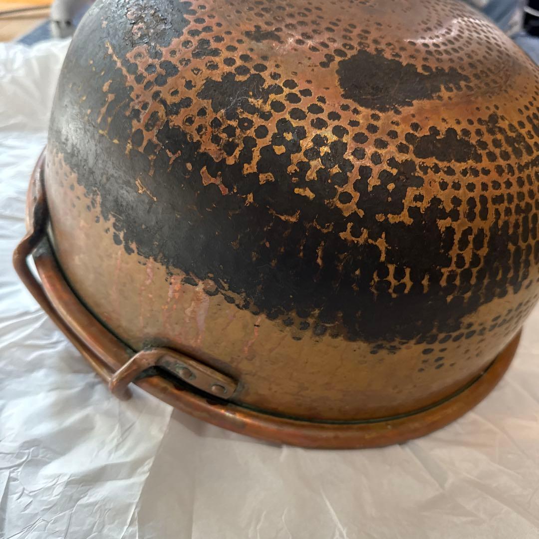 打ち出し さわり鍋 銅鍋 和菓子ジャムやあんこ鍋