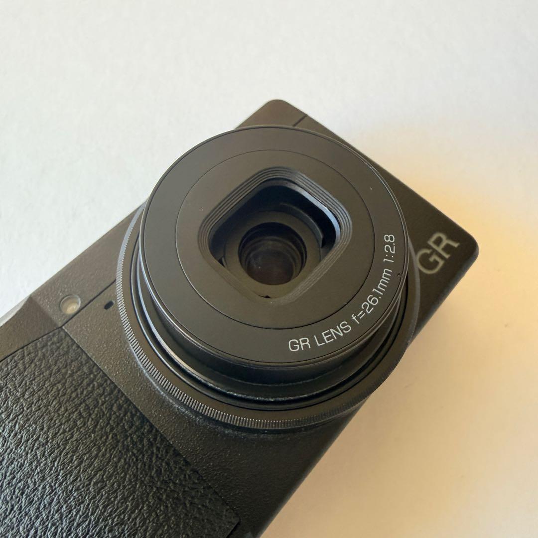 【超美品】GR IIIx 本体 シャッター1238枚 ブラックミスト+おまけ付