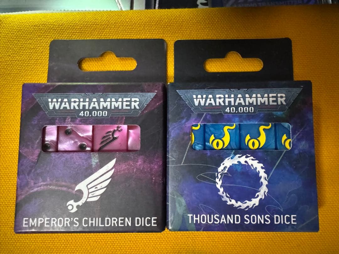 WARHAMMERエンペラーズ・チルドレン & サウザンド・サンズ サイコロ2種