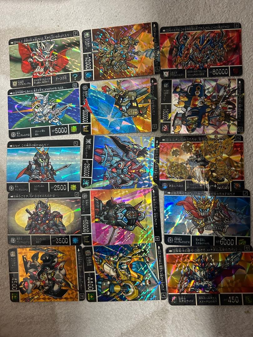 SDガンダム　キラカードダス　いろいろセットB 50枚