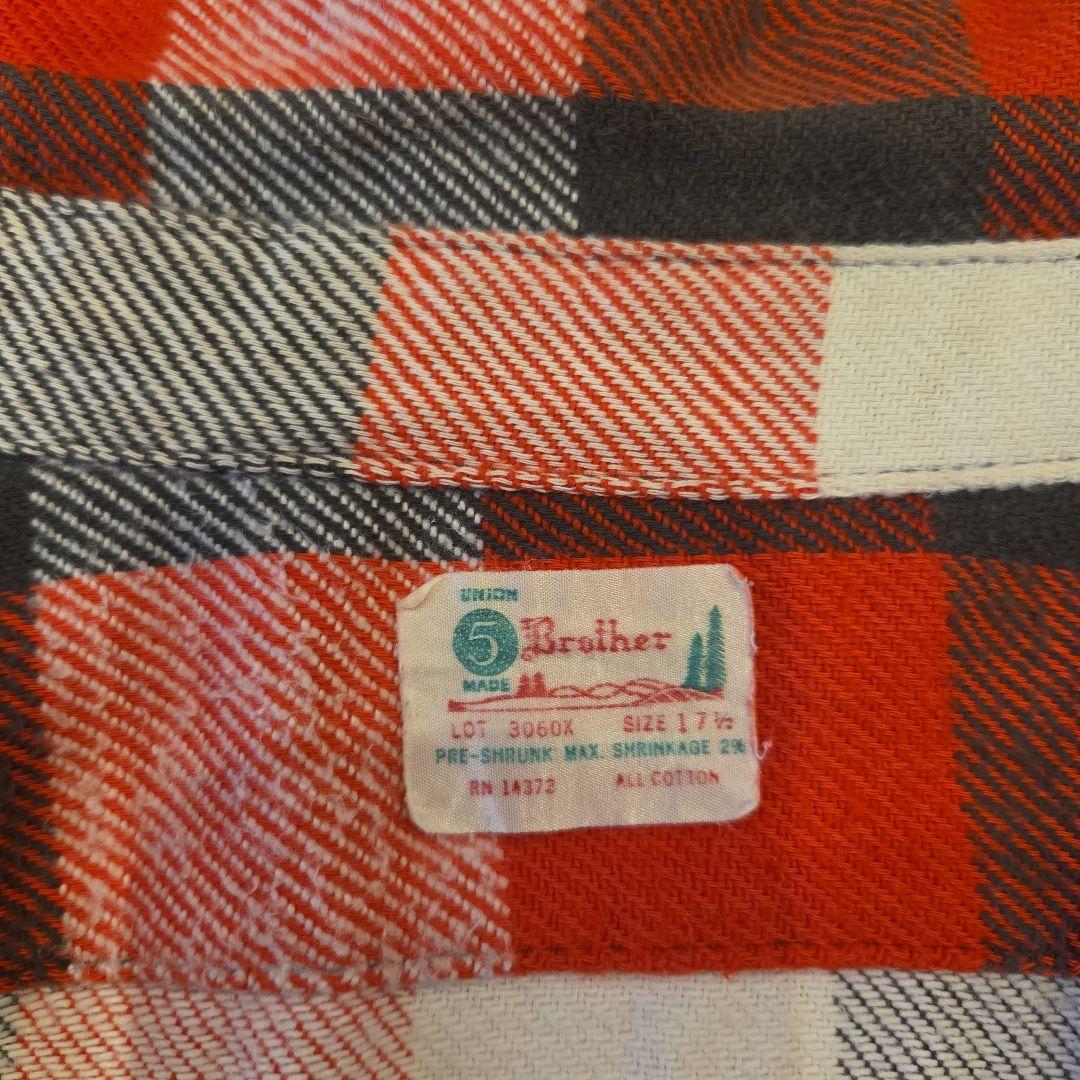 【SP】マチ付き 60s five brother 森タグ XL