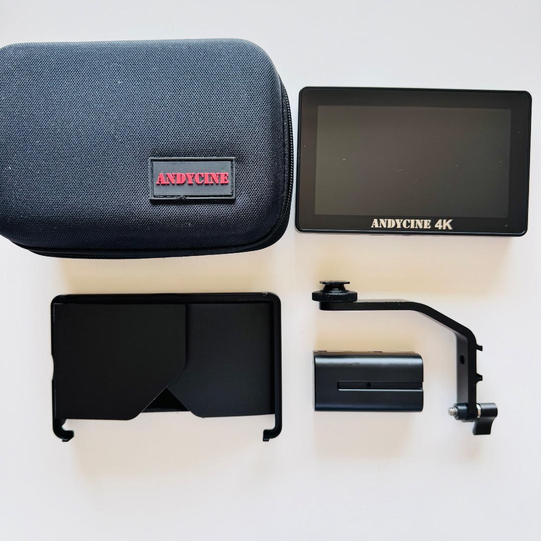 ANDYCINE A6 Plus 4Kモニター & バッテリー
