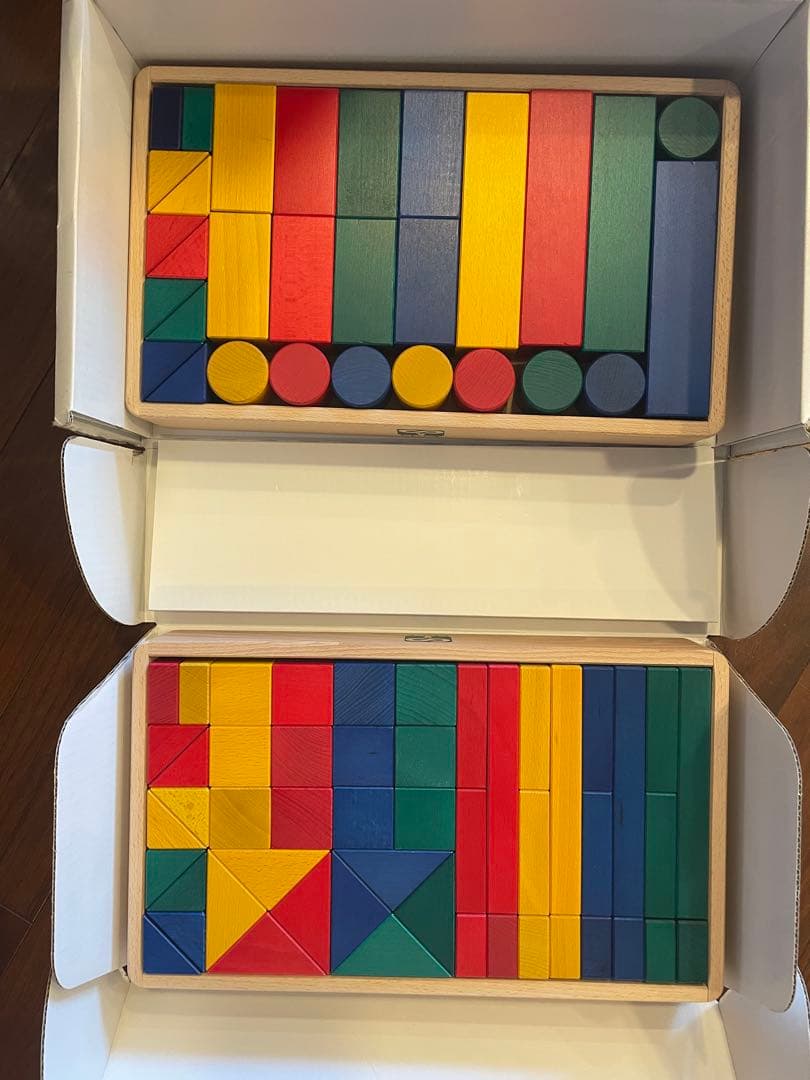 伸芽会　教材積み木　受験用　未使用品