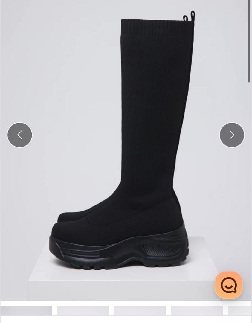 鈴木亜美　厚底ブーツ　Lサイズ　ほぼ未使用品