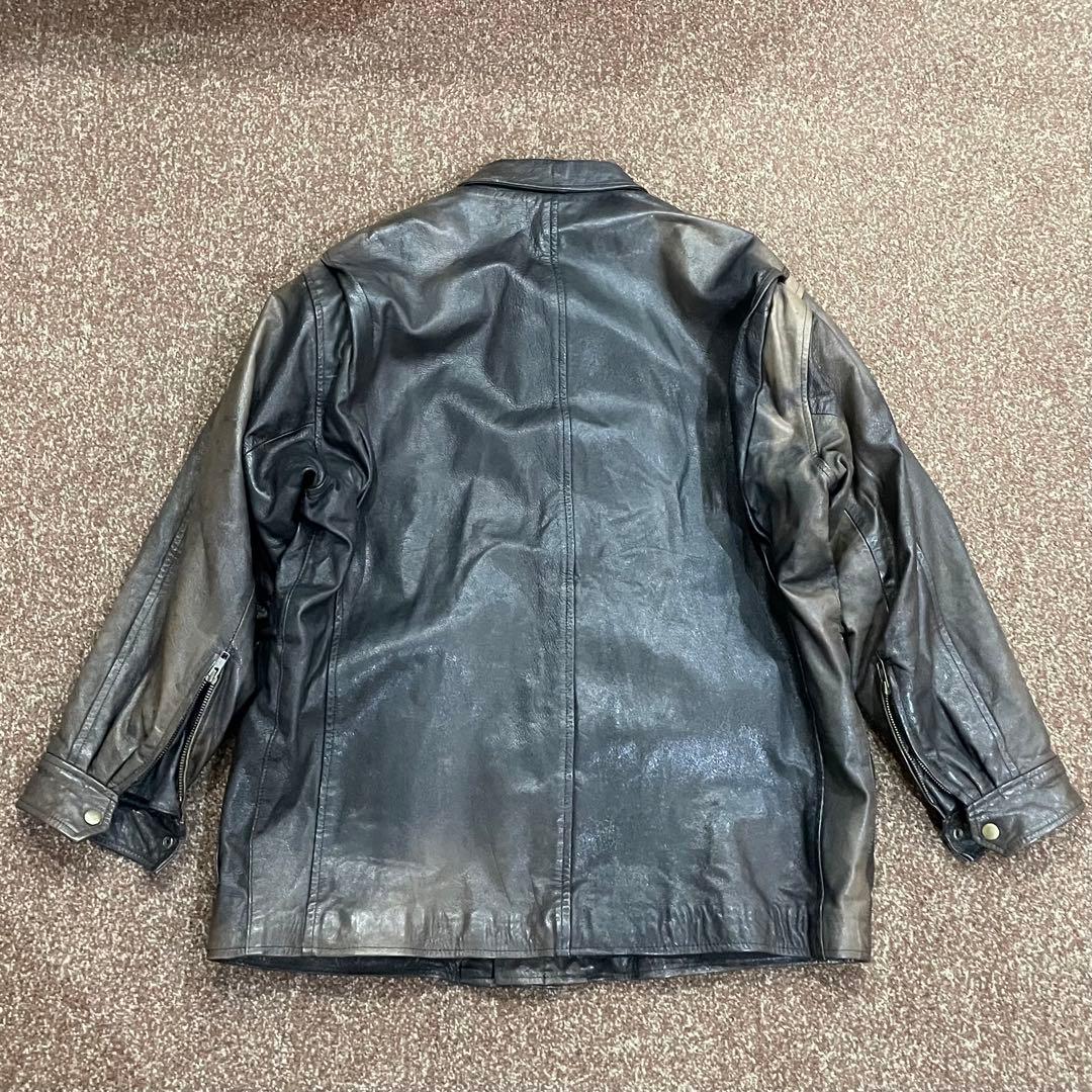 COMME des GARCONS コムデギャルソン レザージャケット ラム