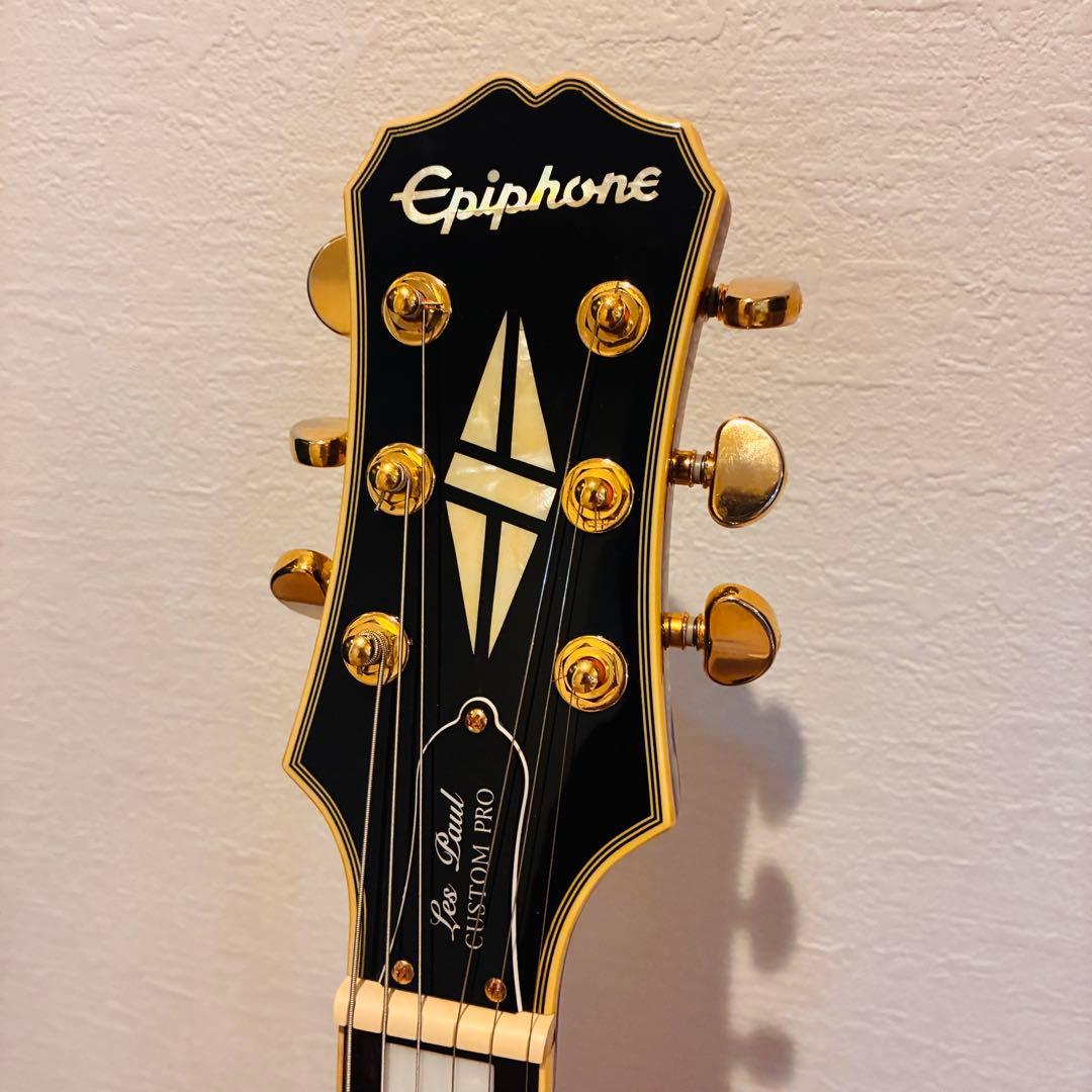 美品 希少 エピフォン Les Paul Custom PRO GROVER