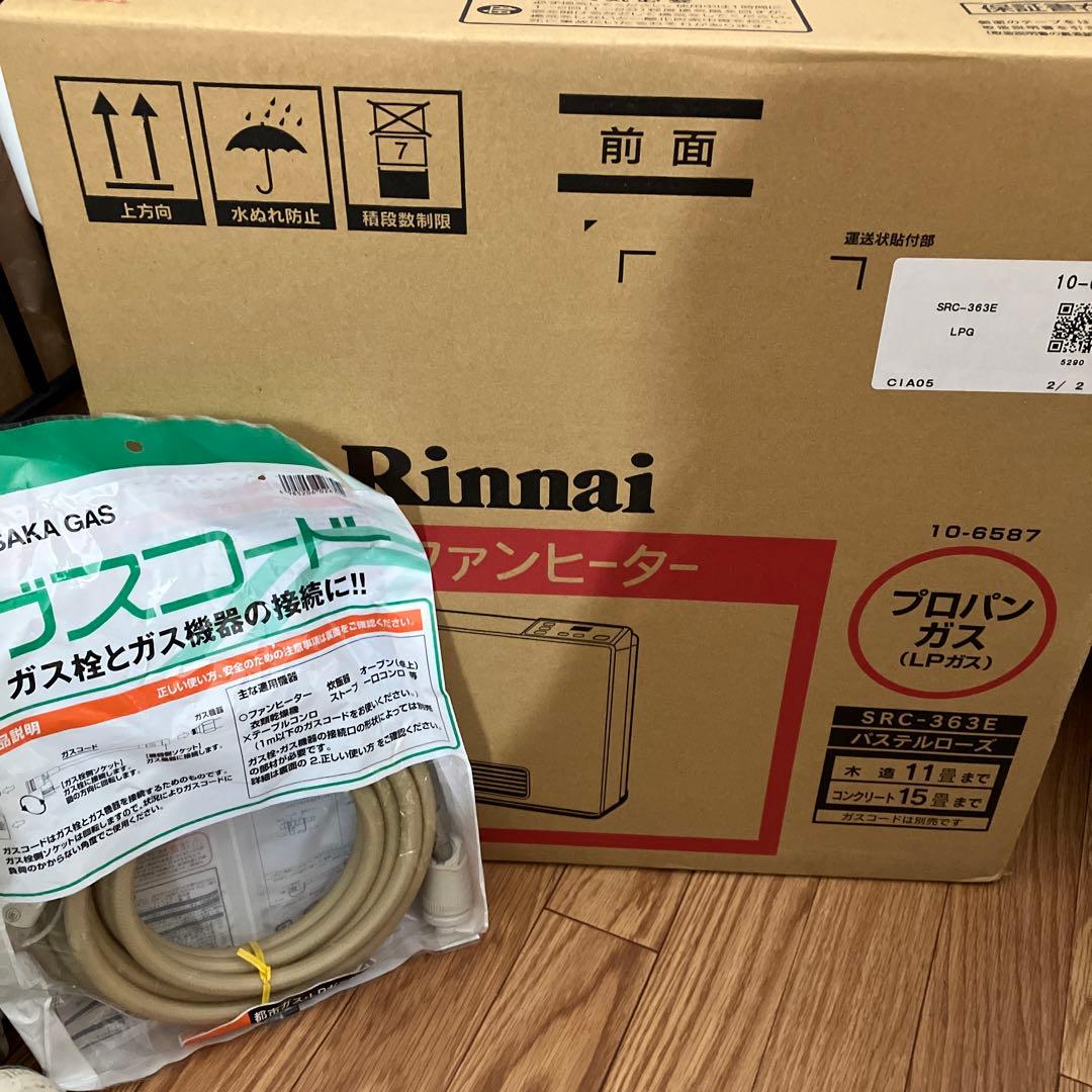 ＦＫ16リンナイガスファンヒータープロバンガス ＳＲＣー363Ｅ