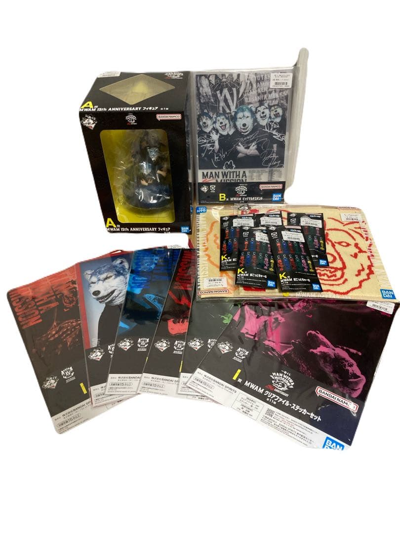 MAN WITH A MISSION A賞 B賞 ビックマルチスタンド 下位賞