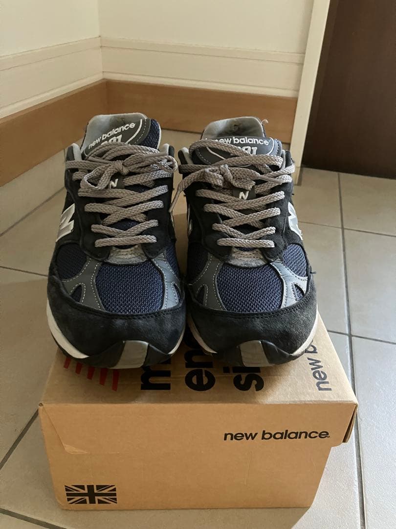 靴 new balance 991 nv 27.5