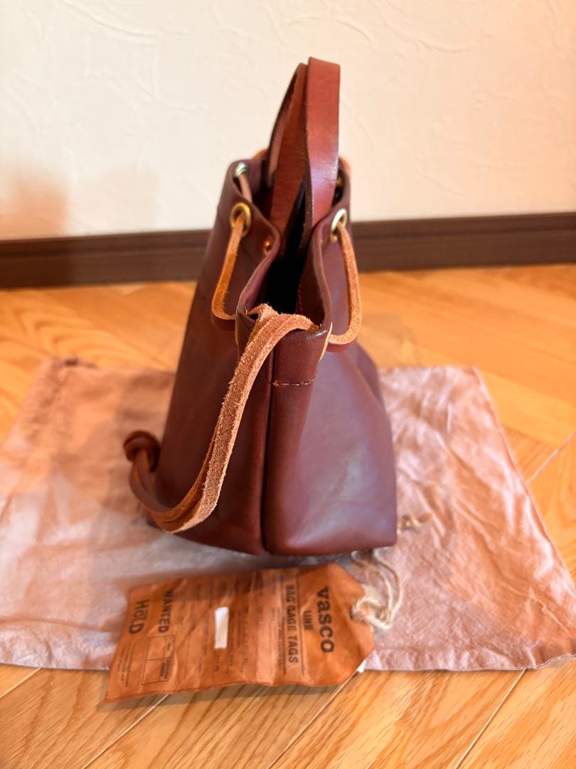 VASCO 2WAY巾着バッグ Sサイズ