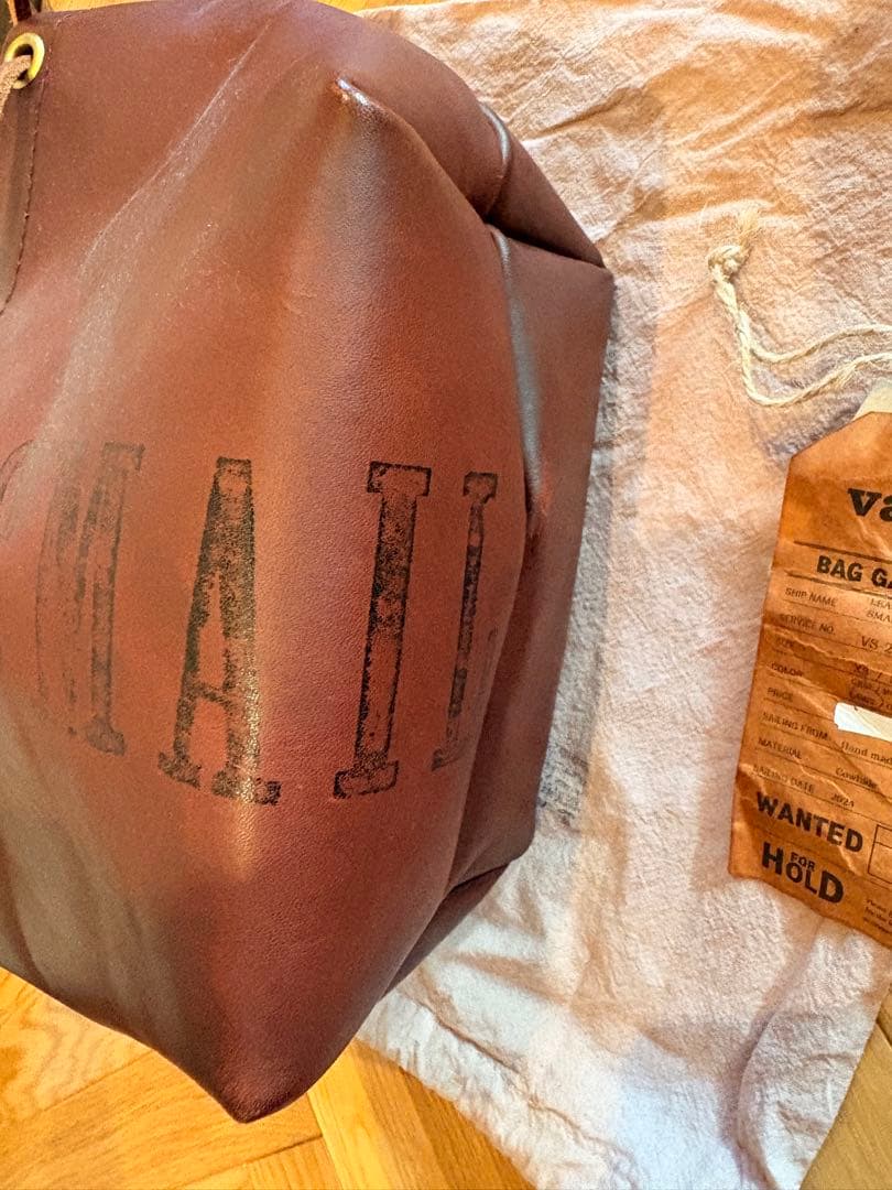 VASCO 2WAY巾着バッグ Sサイズ