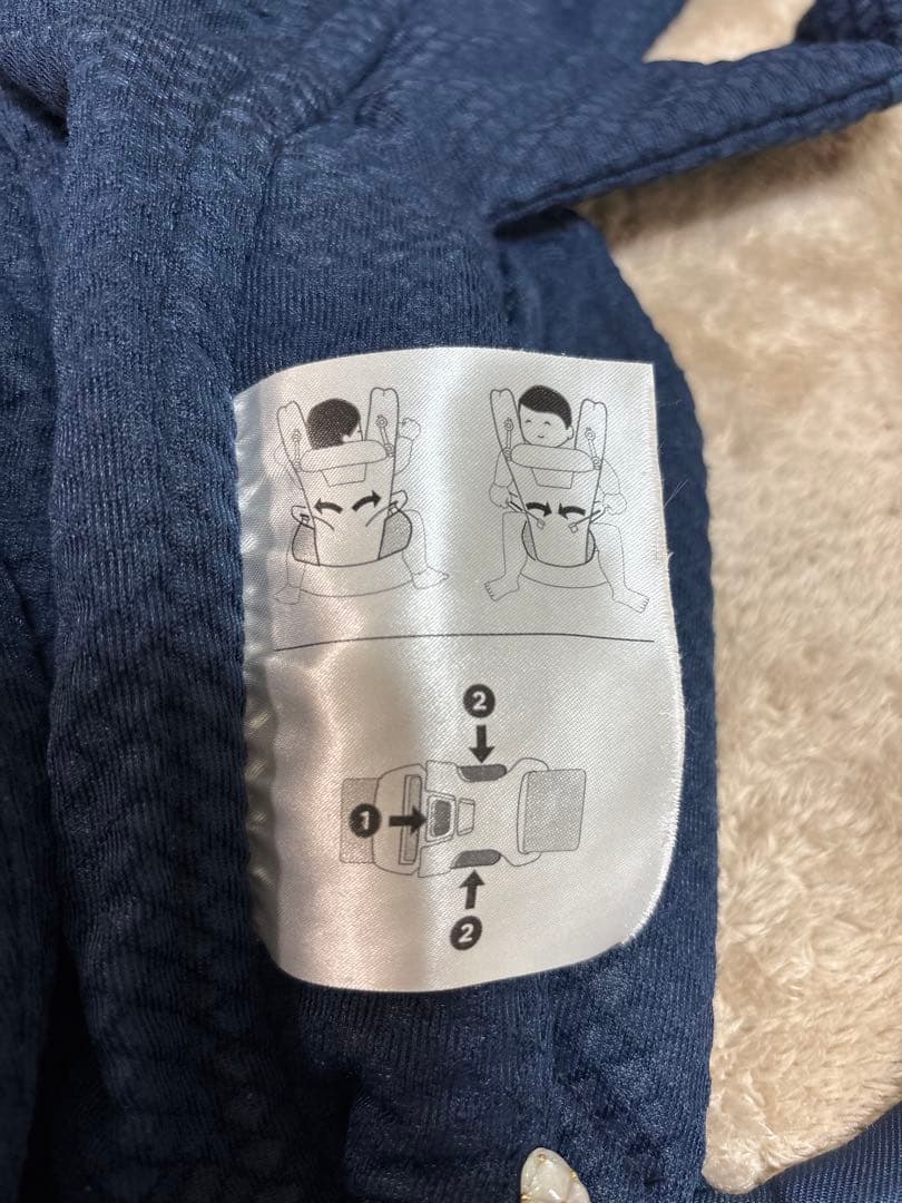 増田！！！！ergobaby オムニブリーズ ミッドナイトブルー