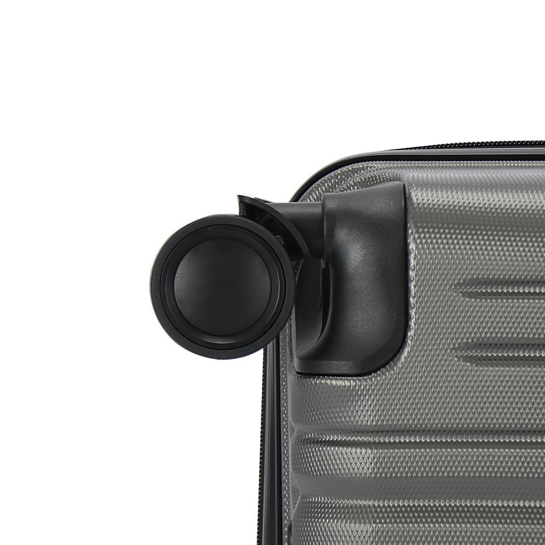 格安スーツケース・キャリーケース 3点セット　Sサイズ機内持ち込み　グレー色