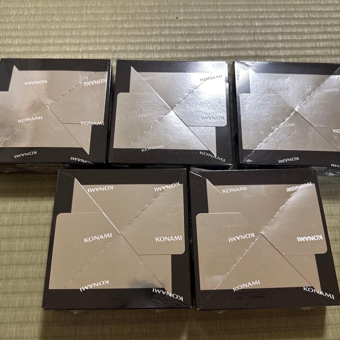 遊戯王ダークウィングブラスト　シュリンク付き　5BOX