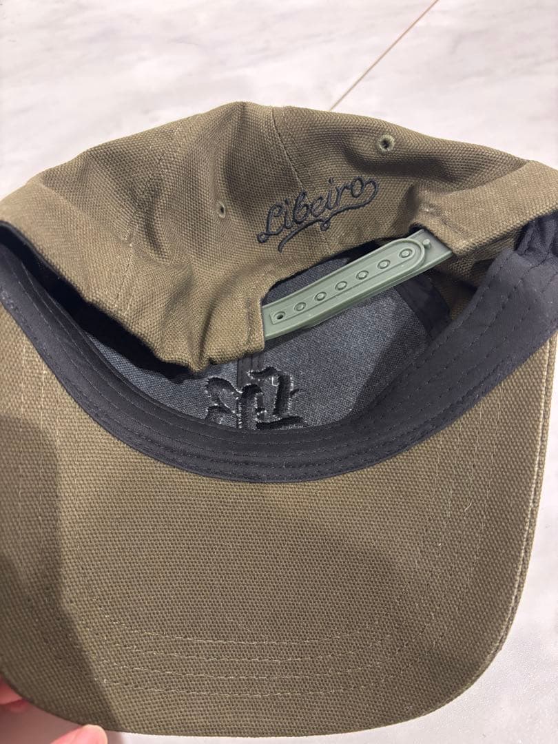 【新品未使用】LIBEIRO リベイロ キャップ 新品未使用 カーキ