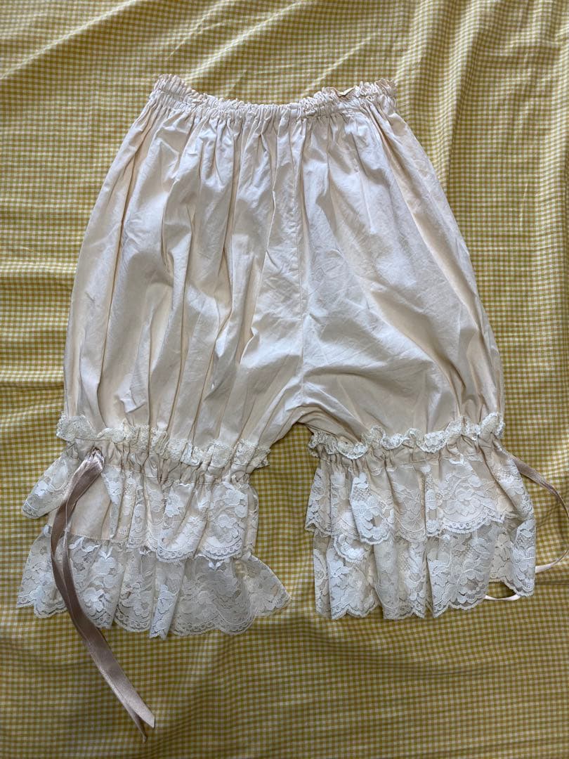 メタモルフォーゼ ラッセルレースドロワーズ キナリ 新品