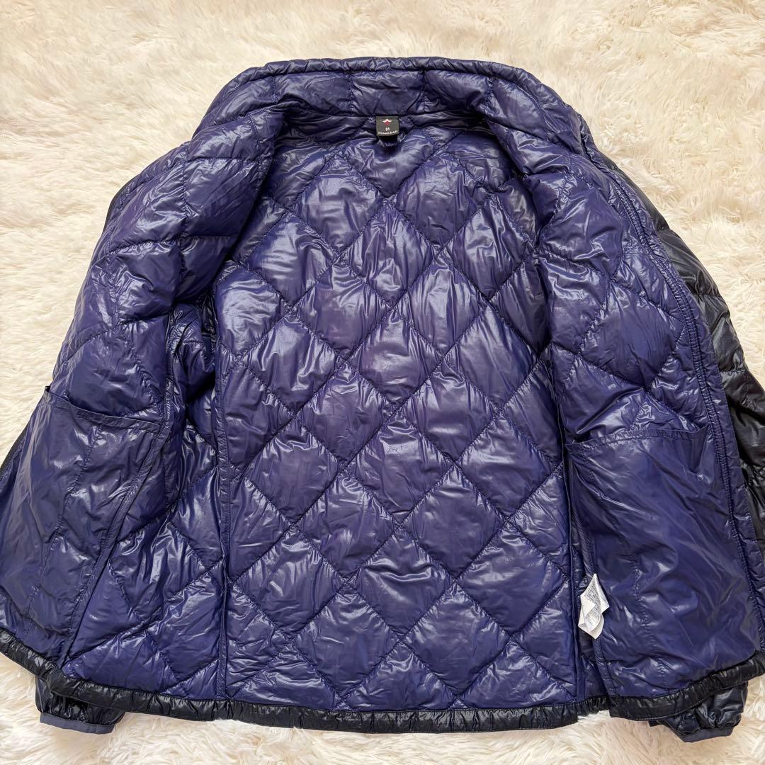 【美品】モンベル U.L. ダウンジャケット　レディース M ネイビー 収納袋付